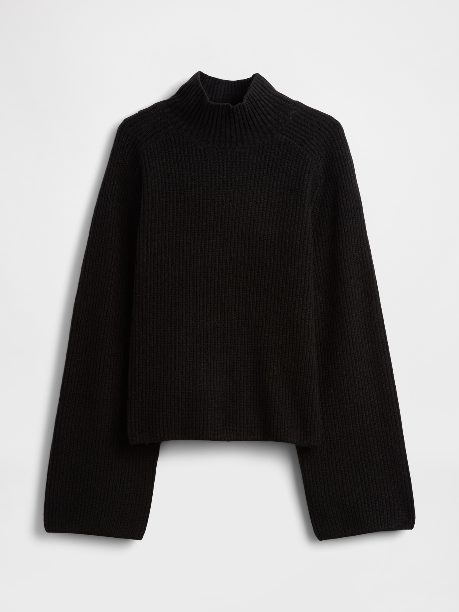 CashSoft Shaker-Stitch Turtleneck Sweater | Gap