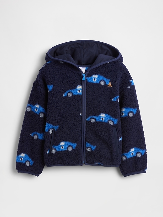 Image number 1 showing, Baby & Toddler Sherpa Zip Hoodie