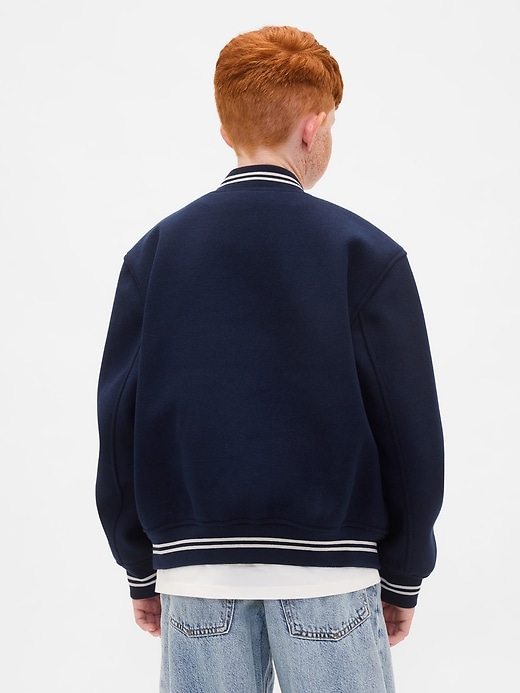 Image number 3 showing, Kids Varsity Logo Bomber Jacket