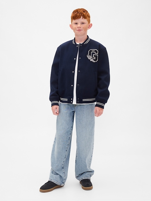 Image number 4 showing, Kids Varsity Logo Bomber Jacket