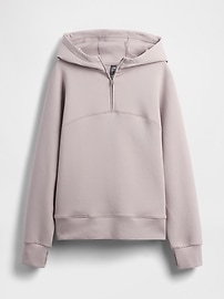 Image number 4 showing, GapFit Oversized Quarter-Zip Hoodie