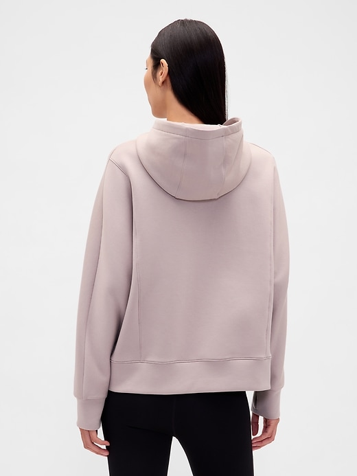 Image number 2 showing, GapFit Oversized Quarter-Zip Hoodie