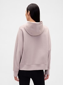 Image number 2 showing, GapFit Oversized Quarter-Zip Hoodie