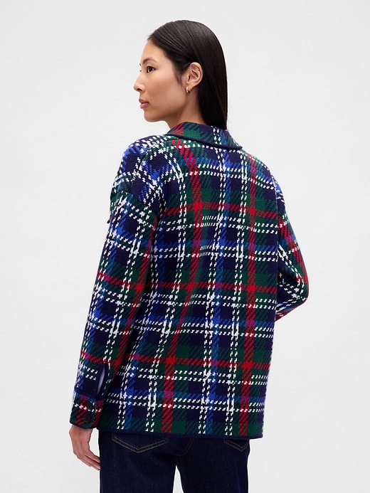 Image number 3 showing, CashSoft Oversized Shirt Jacket