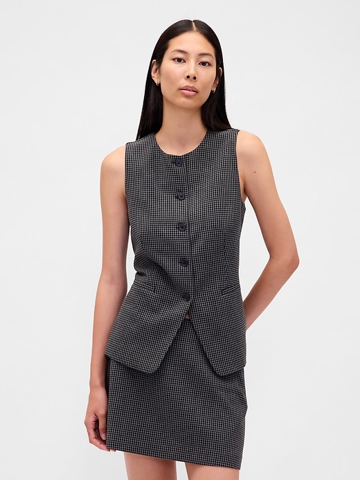 Image number 1 showing, High-Neck Vest