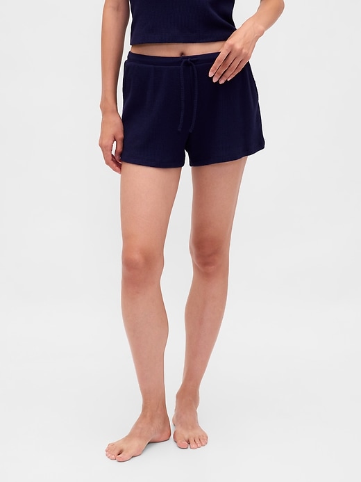 Image number 2 showing, Waffle PJ Shorts