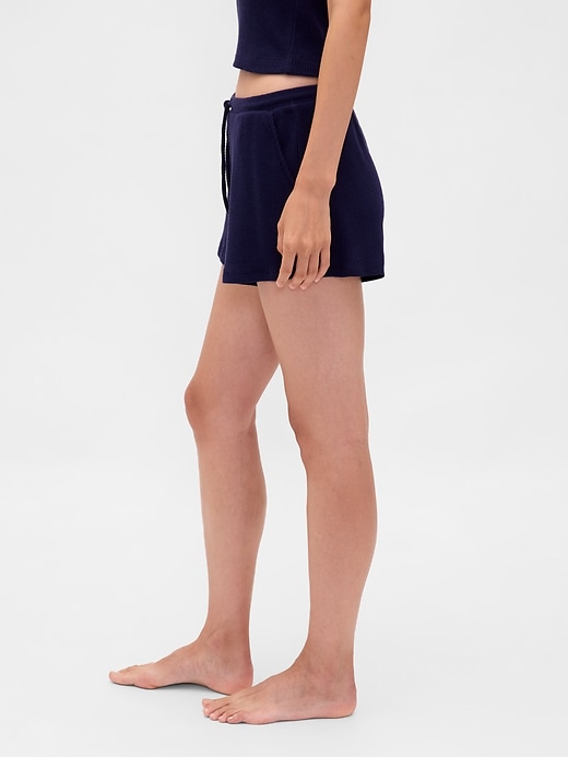 Image number 3 showing, Waffle PJ Shorts