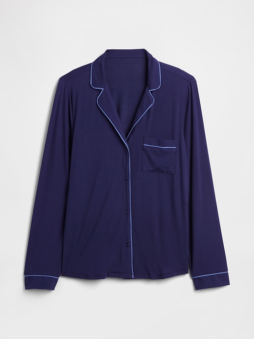 Image number 4 showing, Softest Modal PJ Shirt