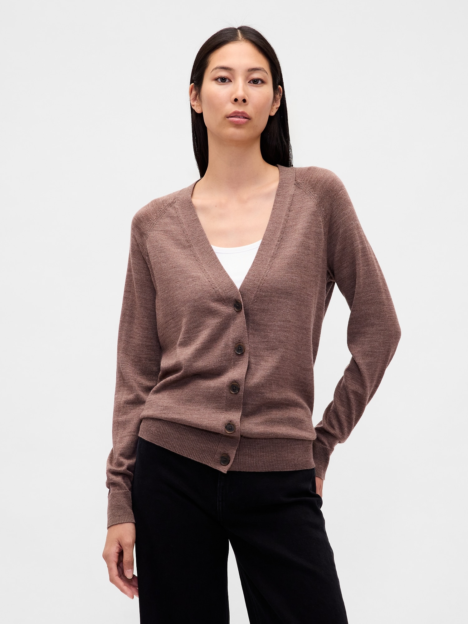 Merino Boyfriend Cardigan