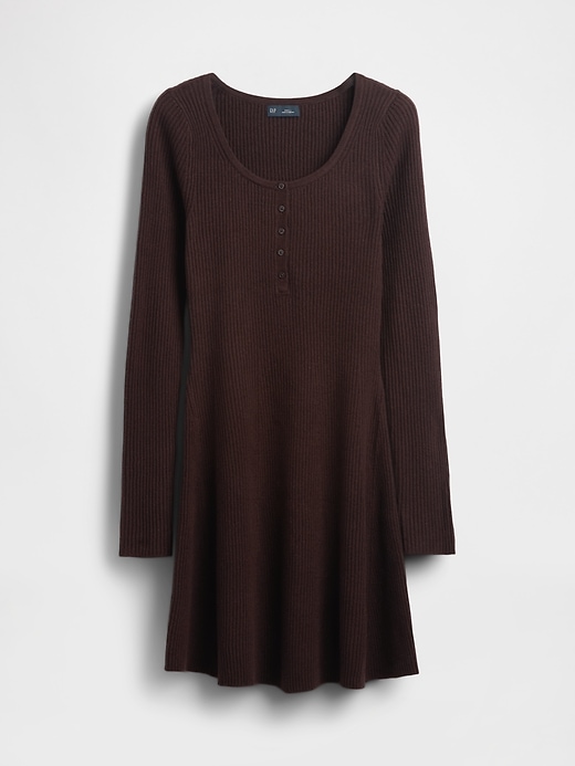 Image number 5 showing, CashSoft Rib Mini Sweater Dress