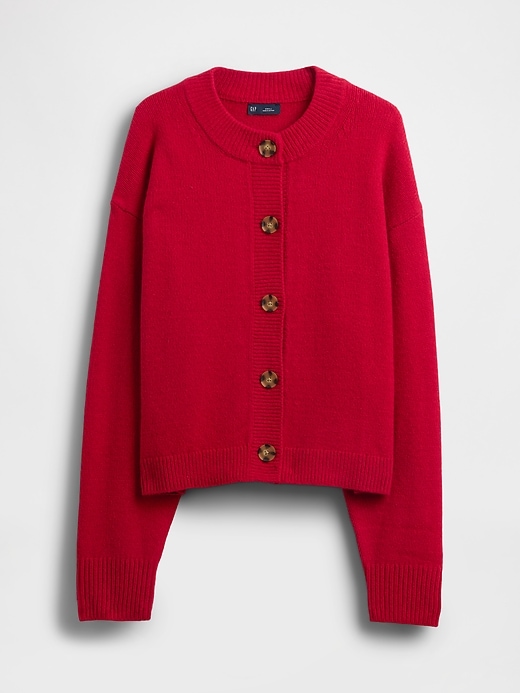 L'image numéro 5 présente Cardigan surdimensionné épais Effet cachemire