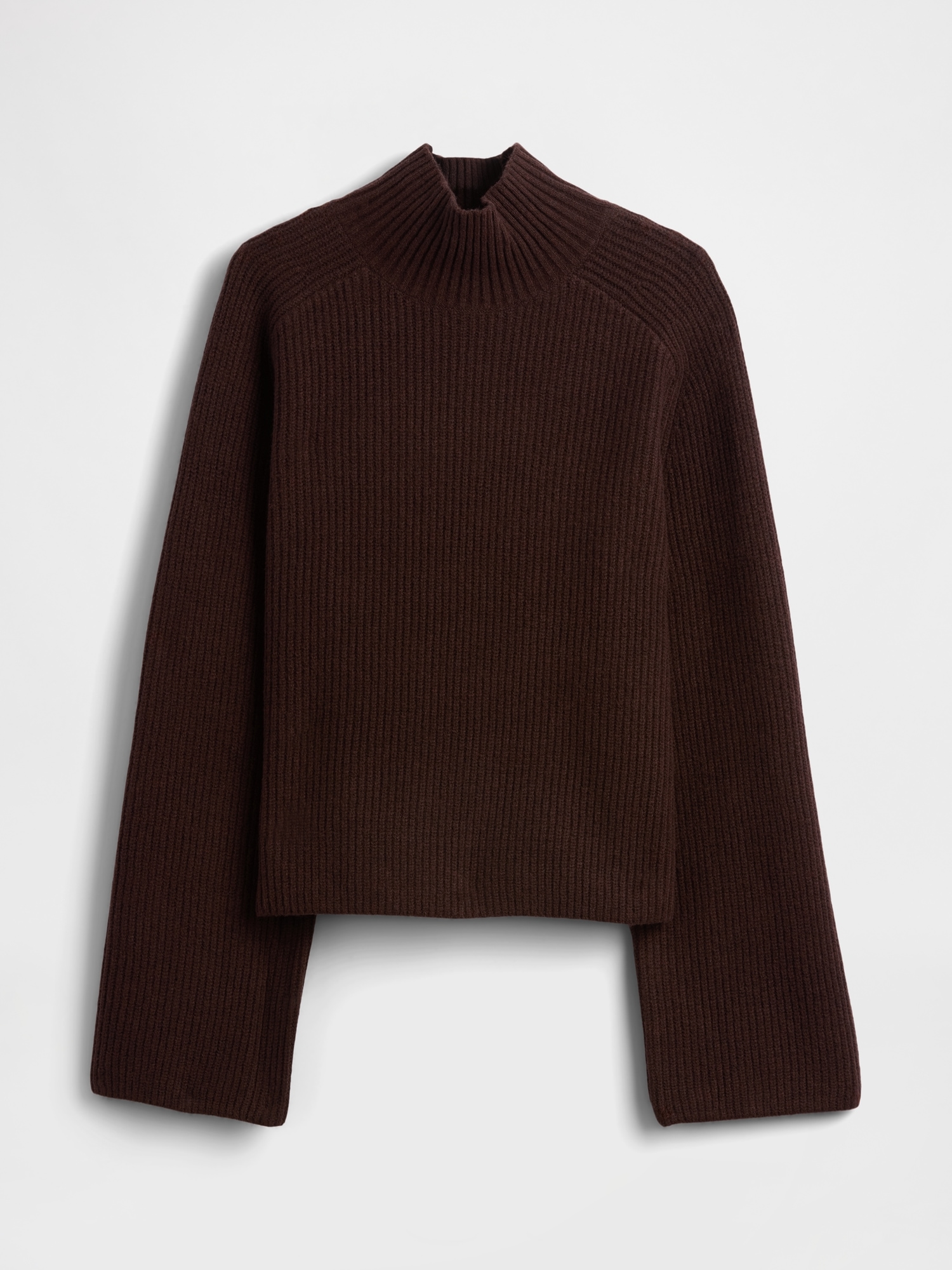 CashSoft Shaker-Stitch Turtleneck Sweater | Gap