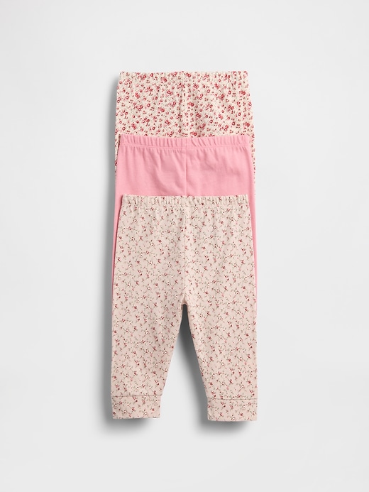 Image number 2 showing, Baby First Favorites Organic Cotton Pull-On Pants (3-Pack)
