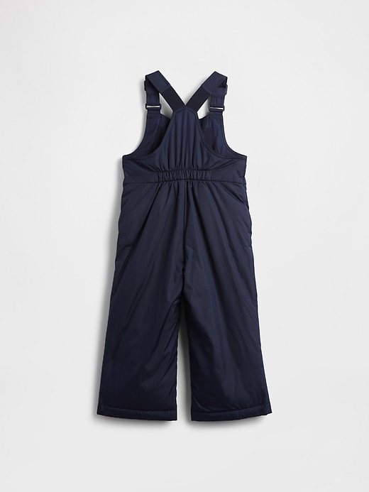 Image number 2 showing, Baby & Toddler Recycled Snow Bib Overalls