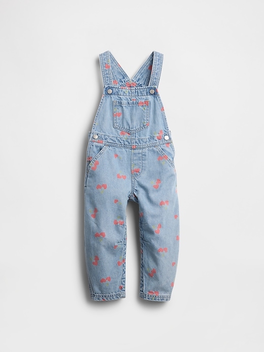 Image number 2 showing, Baby & Toddler Heart Horseshoe Overalls