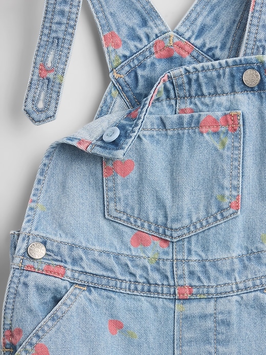 Image number 4 showing, Baby & Toddler Heart Horseshoe Overalls