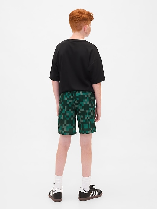 Image number 3 showing, Kids GapFit 6" Recycled Mesh Easy Shorts