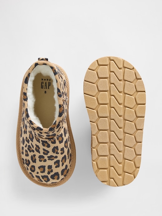 Image number 3 showing, Toddler Vegan Suede Sherpa-Lined Boots