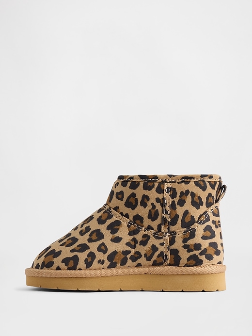 Image number 5 showing, Toddler Vegan Suede Sherpa-Lined Boots