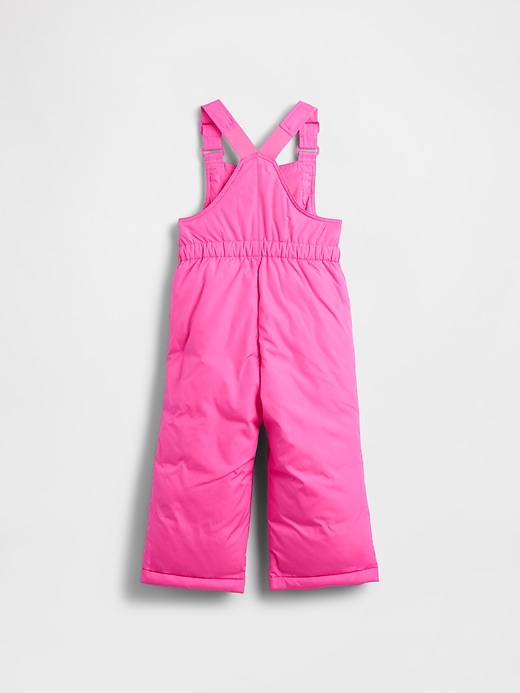 Image number 2 showing, Baby & Toddler Recycled Snow Bib Overalls