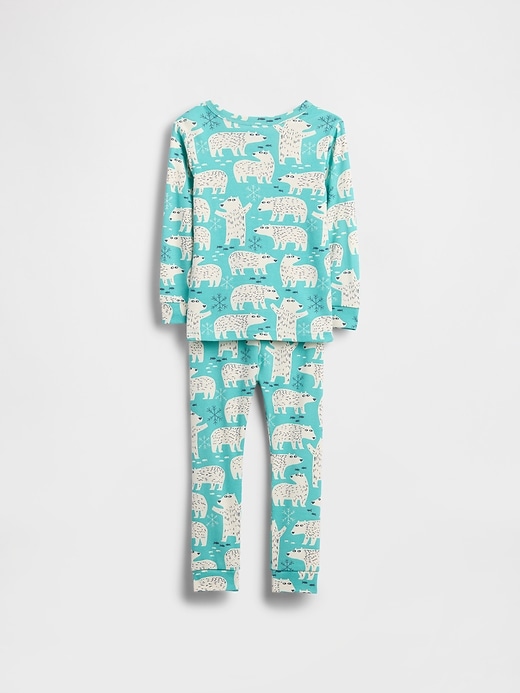 Image number 2 showing, Baby & Toddler Organic Brushed Cotton PJ Set