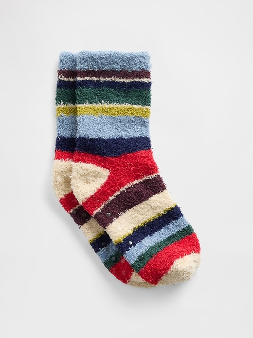 Image number 1 showing, Kids Cozy Stripe Socks