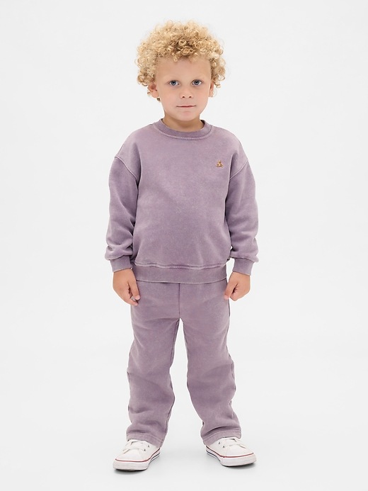 L'image numéro 2 présente Ensemble en coton ouaté délavé VintageDoux pour Bébé et Tout-petit