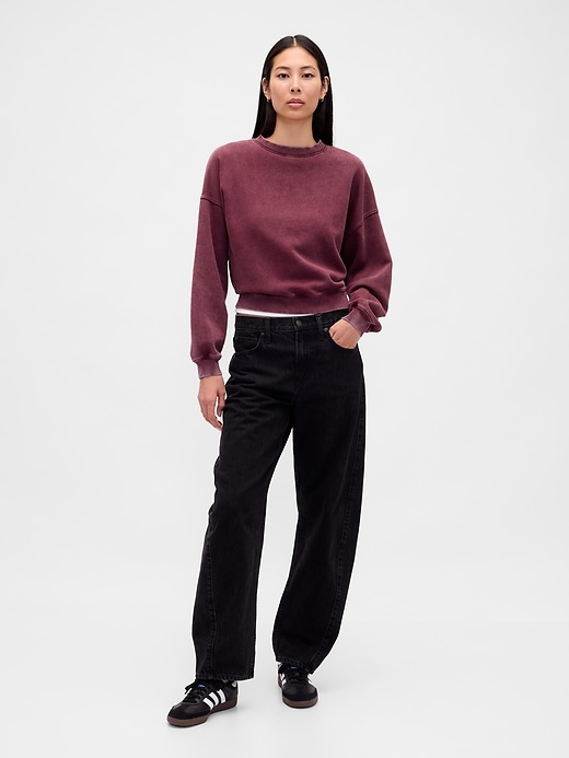 Image number 2 showing, VintageSoft Wedge Crewneck Sweatshirt