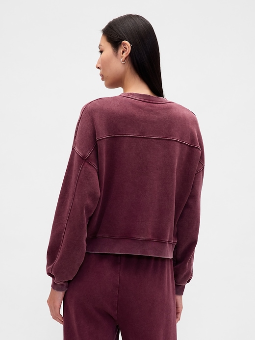 Image number 3 showing, VintageSoft Wedge Crewneck Sweatshirt