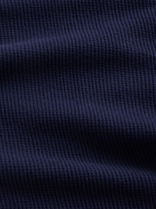 Image number 4 showing, Waffle Crop PJ Top