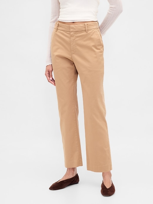 Image number 2 showing, Mid Rise Downtown Khakis