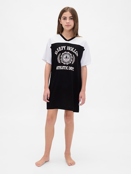 Image number 2 showing, Kids Sleepy Hollow Recycled PJ Dress