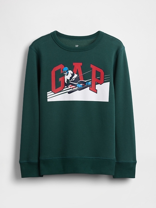 Image number 2 showing, Kids Graphic Logo Sweatshirt