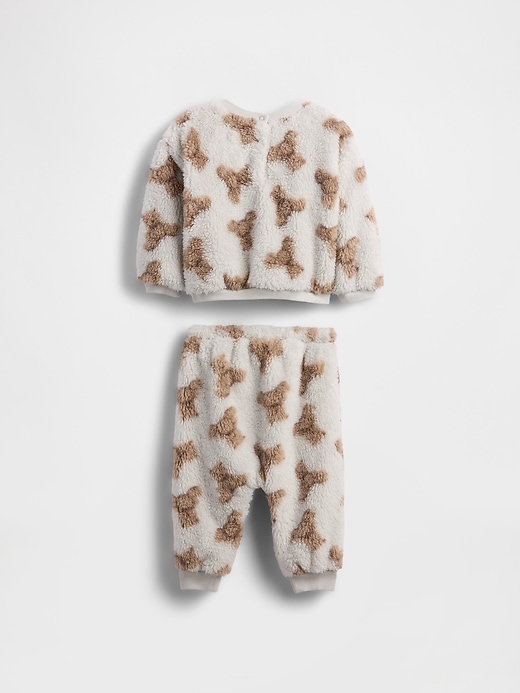 Image number 2 showing, Baby Sherpa Brannan Bear Outfit Set