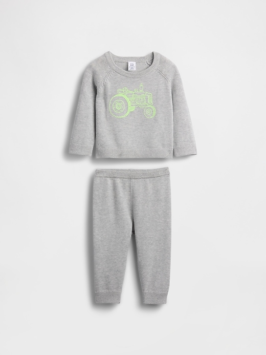 Image number 1 showing, Baby Graphic Sweater Set