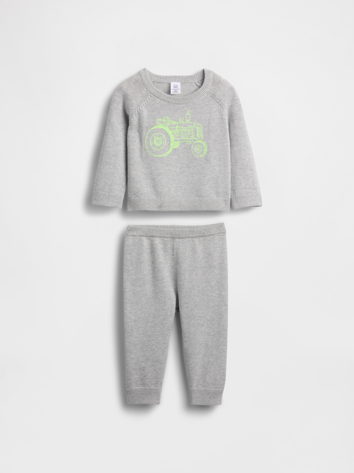 Baby Graphic Sweater Set