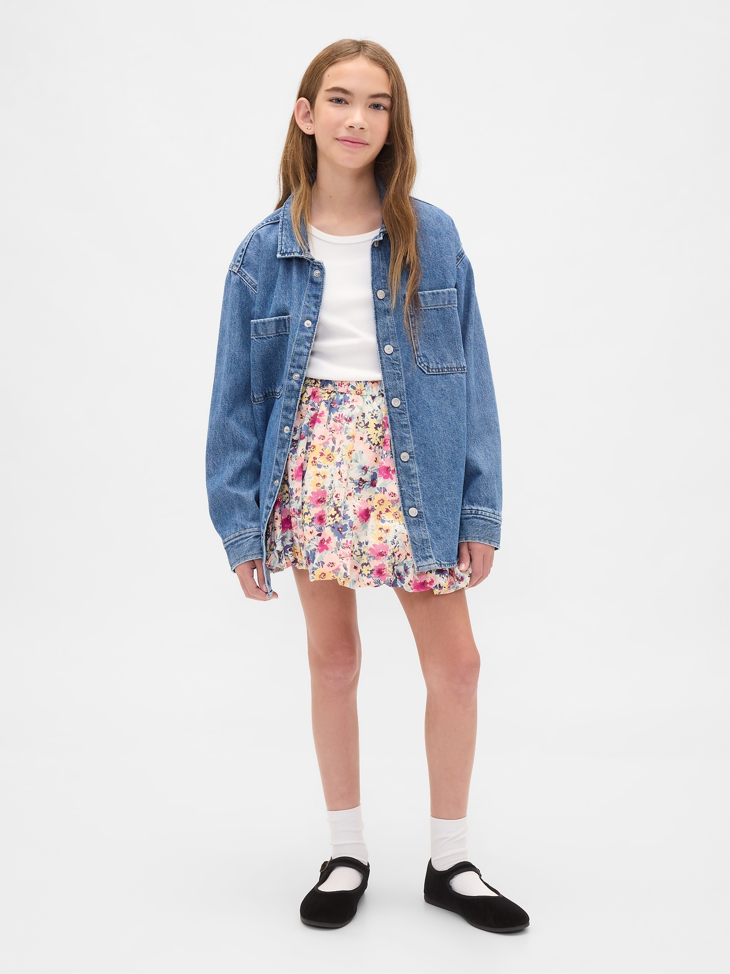 Kids Easy Bubble Skort