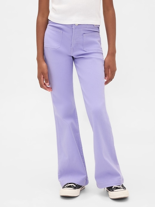 Image number 3 showing, Kids High Rise '70s Flare Jeans