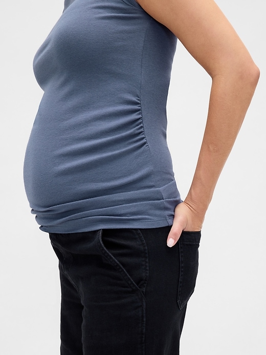 Image number 4 showing, Maternity Modern Boatneck Top