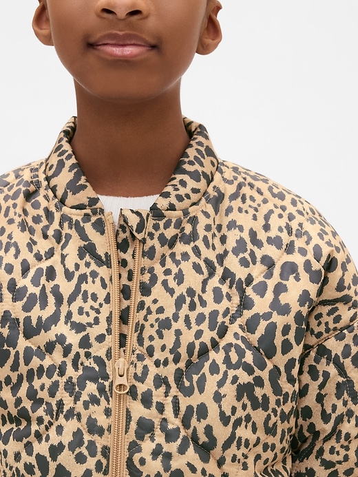 Image number 6 showing, Kids Recycled Lightweight Quilted Puffer Jacket