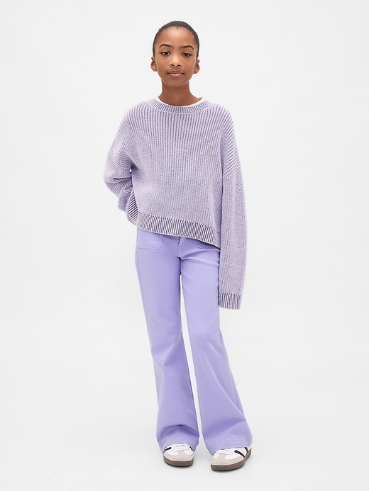 Image number 1 showing, Kids High Rise '70s Flare Jeans