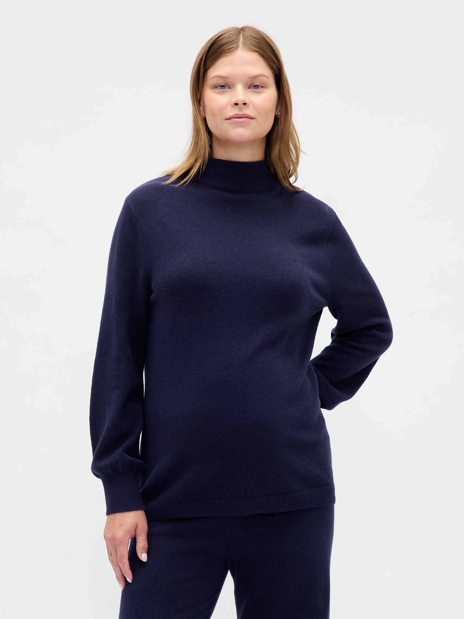 Maternity CashSoft Turtleneck Sweater