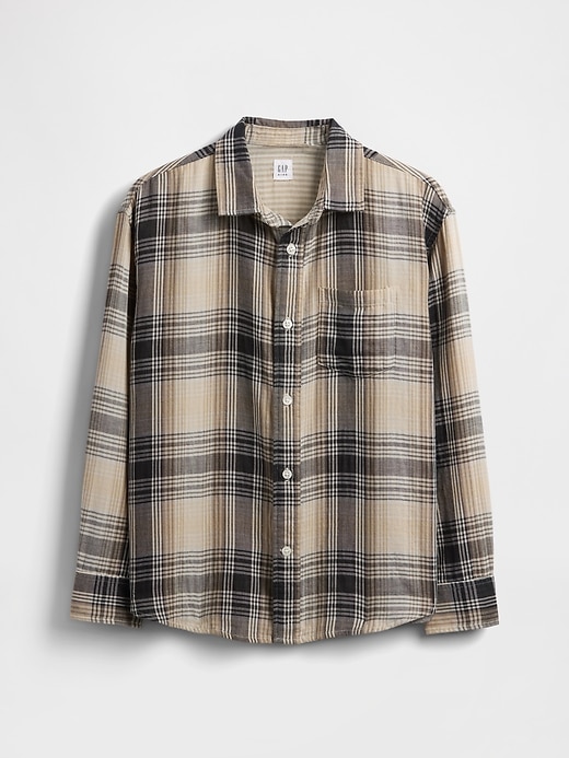 Image number 2 showing, Kids Relaxed Plaid Shirt