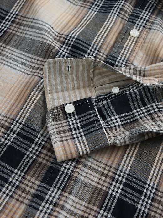 Image number 6 showing, Kids Relaxed Plaid Shirt