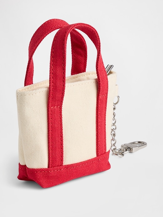 Image number 2 showing, Logo Tote Keychain Charm