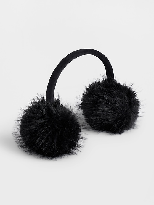 Image number 1 showing, Kids Faux Fur Earmuffs