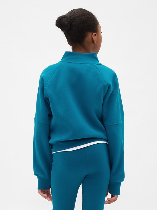 Image number 3 showing, Kids VintageSoft Half-Zip Pullover