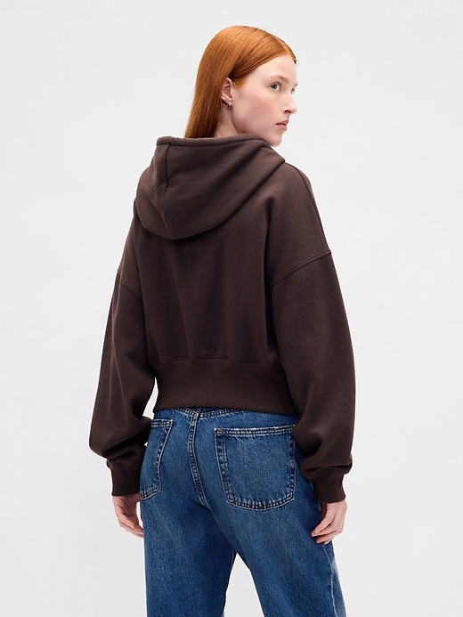 Image number 3 showing, VintageSoft Full-Zip Wedge Hoodie
