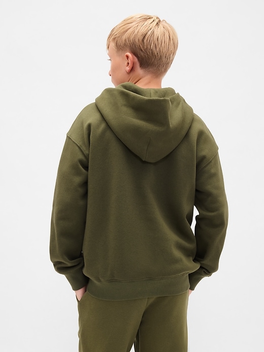 Image number 3 showing, Kids VintageSoft Logo Zip Hoodie