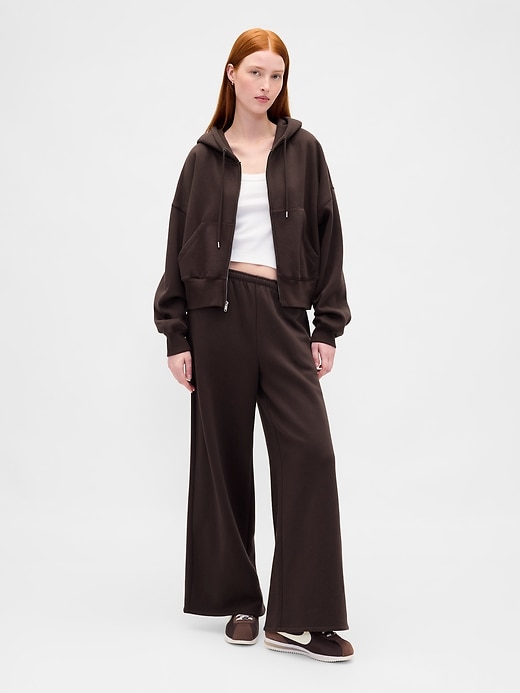 Image number 1 showing, VintageSoft Baggy Wide-Leg Sweatpants